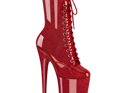 FLAMINGO-1040GP - Ruby Red Glitter Pat/M