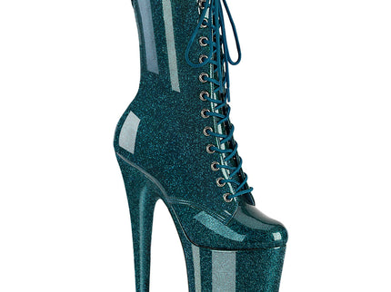 FLAMINGO-1040GP - Teal Glitter Pat/M
