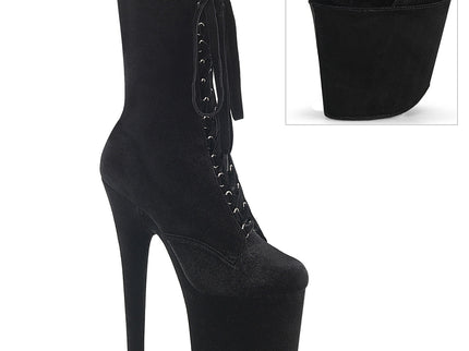 FLAMINGO-1045VEL - Blk Velvet/Blk Velvet