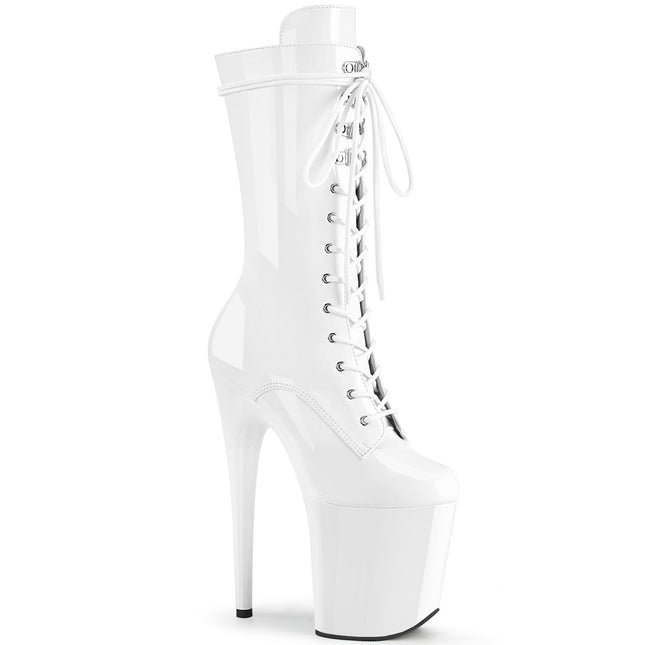 FLAMINGO-1050 - Wht Pat/Wht