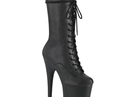FLAMINGO-1050WR - Blk Faux Leather/Blk Faux Leather