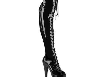 FLAMINGO-3016 - Blk pat/Blk