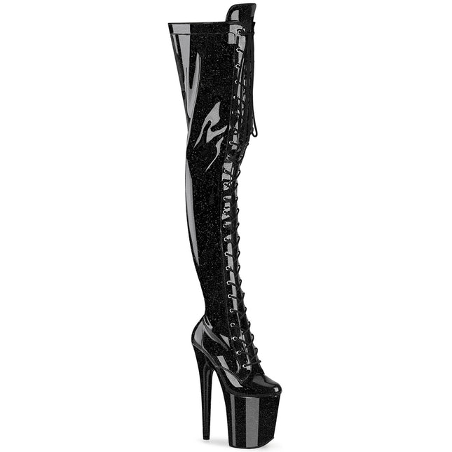 FLAMINGO-3020GP - Blk Glitter Pat/M