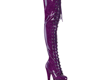 FLAMINGO-3020GP - Purple Glitter Pat/M