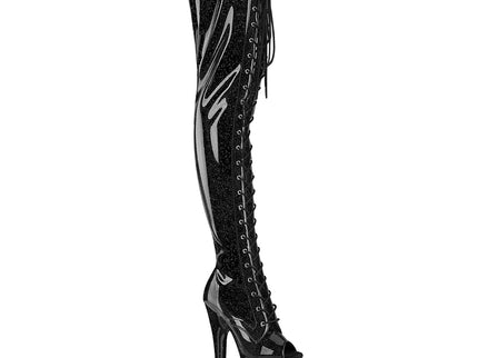 FLAMINGO-3021GP - Blk Glitter Pat/M