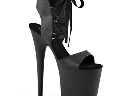 FLAMINGO-800-14 - Blk Faux Leather/Blk Matte