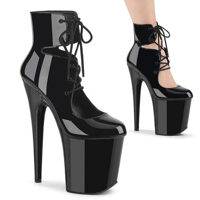 FLAMINGO-800-22 - Blk Pat/Blk