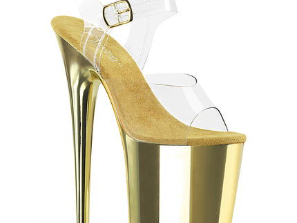 FLAMINGO-808 - Clr/Gold Chrome