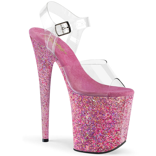 FLAMINGO-808CF - Clr/Pink Confetti