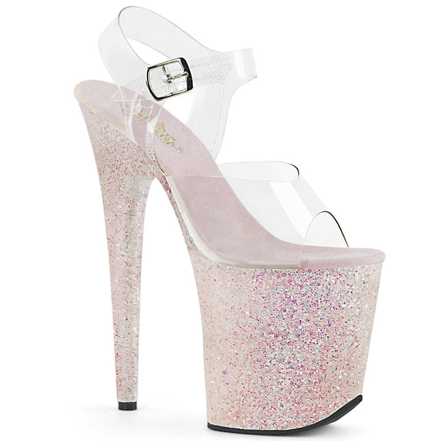 FLAMINGO-808LG - Clr/Opal Multi Glitter