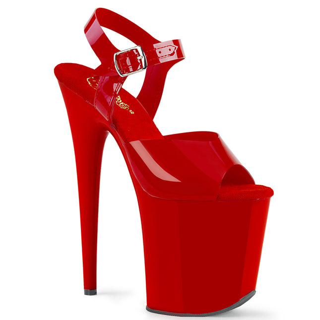 FLAMINGO-808N - Red (Jelly-Like) TPU/Red