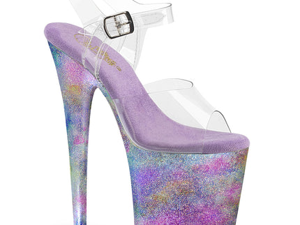FLAMINGO-808NEB - Clr/Lavender Multi Metallic