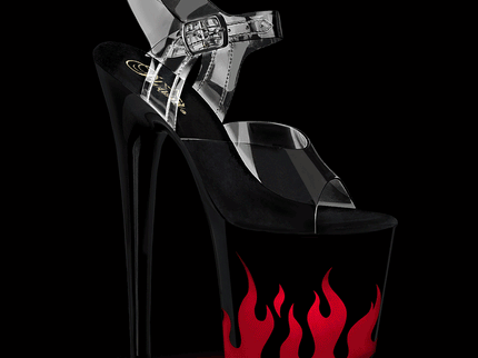 FLAMINGO-808NLFL - Clr/Blk-Red