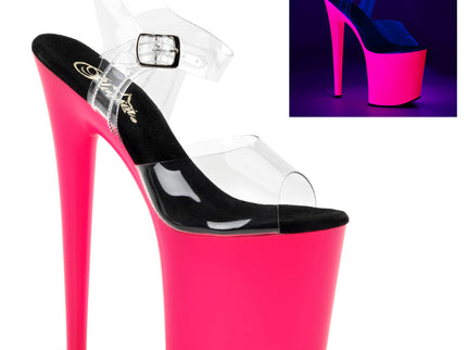 FLAMINGO-808UV - Clr/Neon Pink