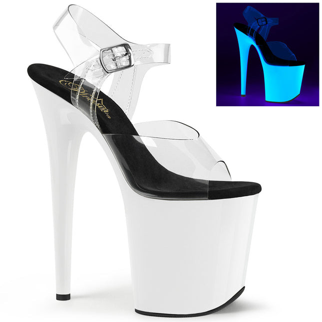 FLAMINGO-808UV - Clr/Neon Wht