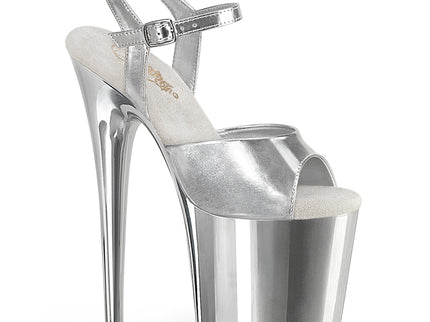 FLAMINGO-809 - Slv Metallic Pu/Slv Chrome