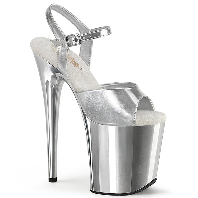 FLAMINGO-809 - Slv Metallic Pu/Slv Chrome
