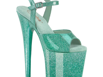 FLAMINGO-809GP - Aqua Glitter Pat/M