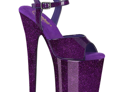 FLAMINGO-809GP - Purple Glitter Pat/M