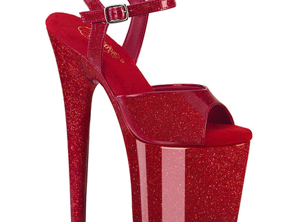 FLAMINGO-809GP - Ruby Red Glitter Pat/M