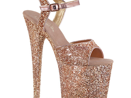 FLAMINGO-810LG - Rose Gold Glitter/Rose Gold Glitter