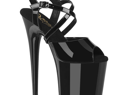 FLAMINGO-824 - Blk Pat/Blk