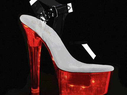FLASHDANCE-608CH - Clr/Slv Hologram
