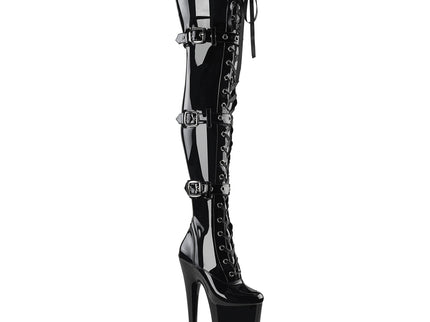 INFINITY-3028 - Blk Stretch Pat/Blk