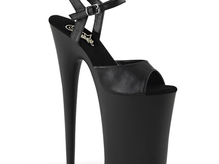 INFINITY-909 - Blk Faux Leather/Blk Matte