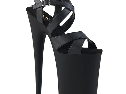 INFINITY-997 - Blk Faux Leather/Blk Matte