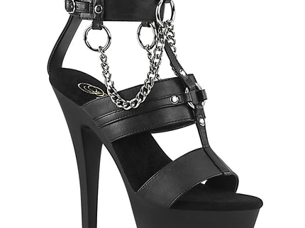KISS-261 - Blk Faux Leather/Blk Matte