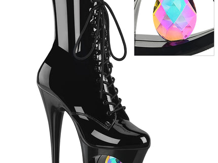 MOON-1020DIA - Blk Pat/Blk
