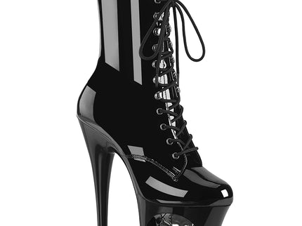 MOON-1020SK - Blk Pat/Blk-Pewter