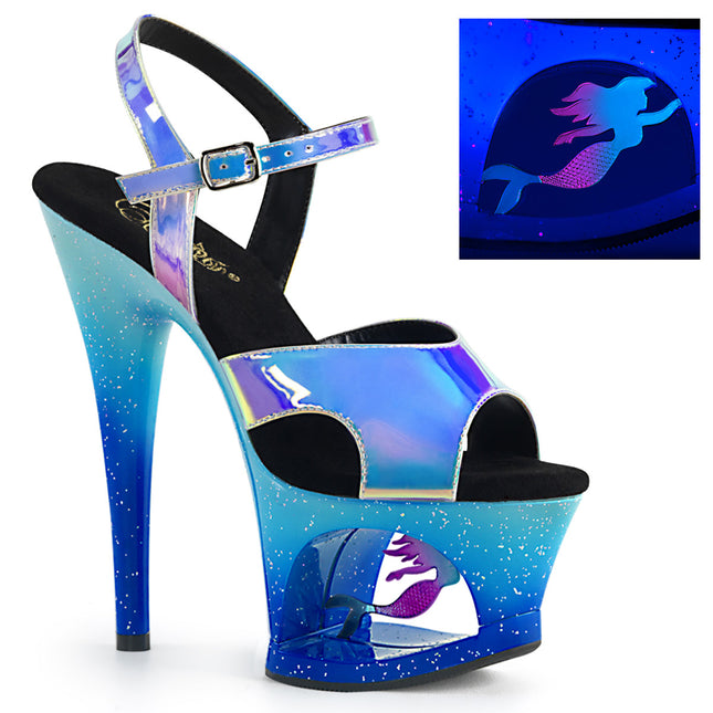 MOON-711MER - Blue Shifting TPU/Blue Ombre