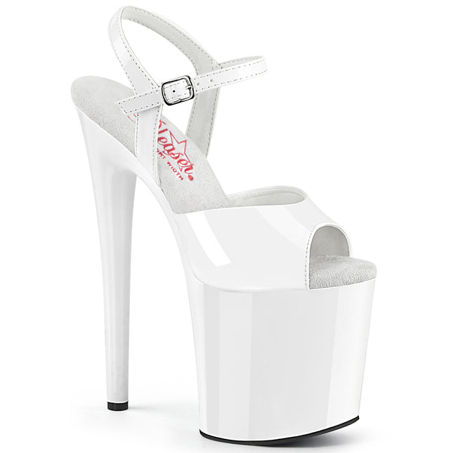 NAUGHTY-809 - Wht Pat/Wht