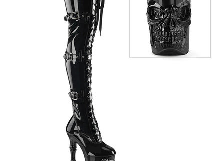 RAPTURE-3028 - Blk Str. Pat/Blk