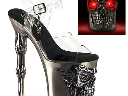 RAPTURE-808-LT - Clr/Satin Pewter Chrome