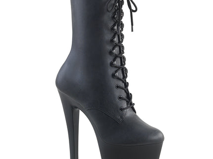 SKY-1020 - Blk Faux Leather/Blk Matte