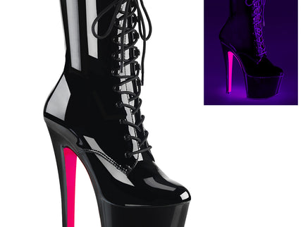 SKY-1020TT - Blk Pat/Blk-Neon H. Pink