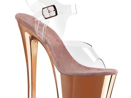 SKY-308 - Clr/Rose Gold Chrome