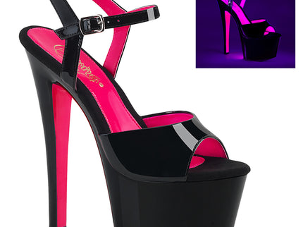 SKY-309TT - Blk Pat/Blk-Neon H. Pink