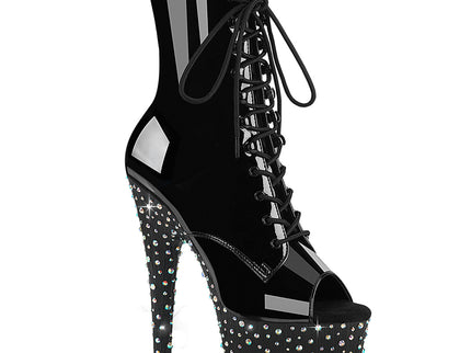 STARDANCE-1021 - Blk Pat/Blk-Slv Multi RS