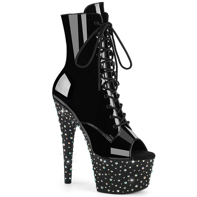 STARDANCE-1021 - Blk Pat/Blk-Slv Multi RS
