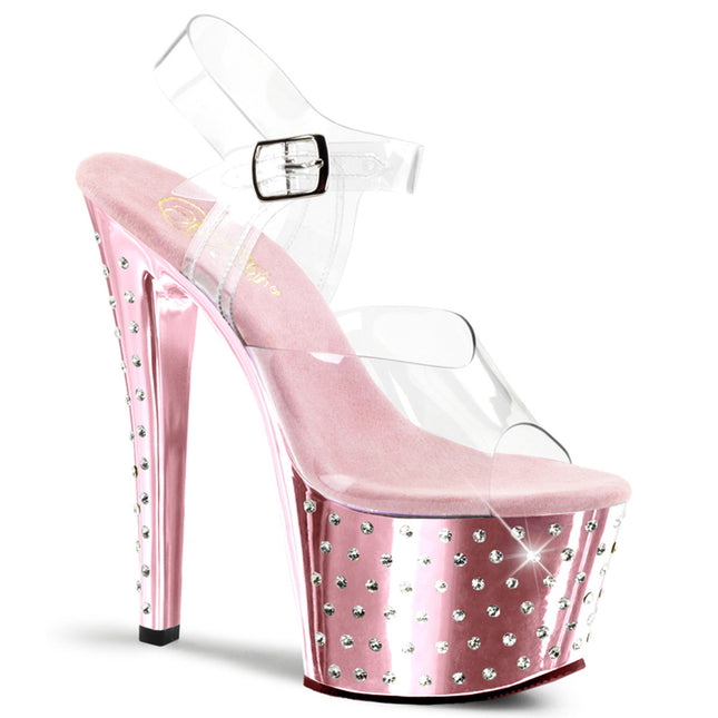 STARDUST-708 - Clr/B. Pink Chrome