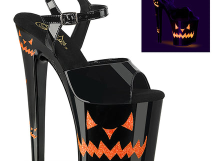 XTREME-809JOL - Blk Pat/Blk-Neon Orange