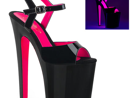 XTREME-809TT - Blk Pat-Neon H. Pink/Blk